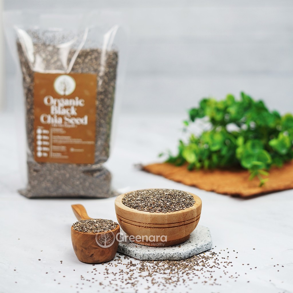 Organic Black Chia Seed 500gr / Chiaseed Hitam Organik ...