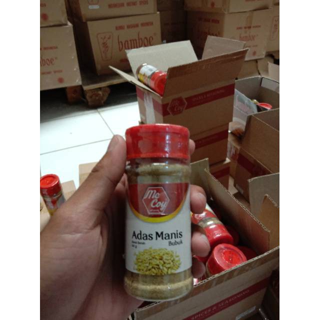 Adas Manis Bubuk 44gram MC COY PRODUCT