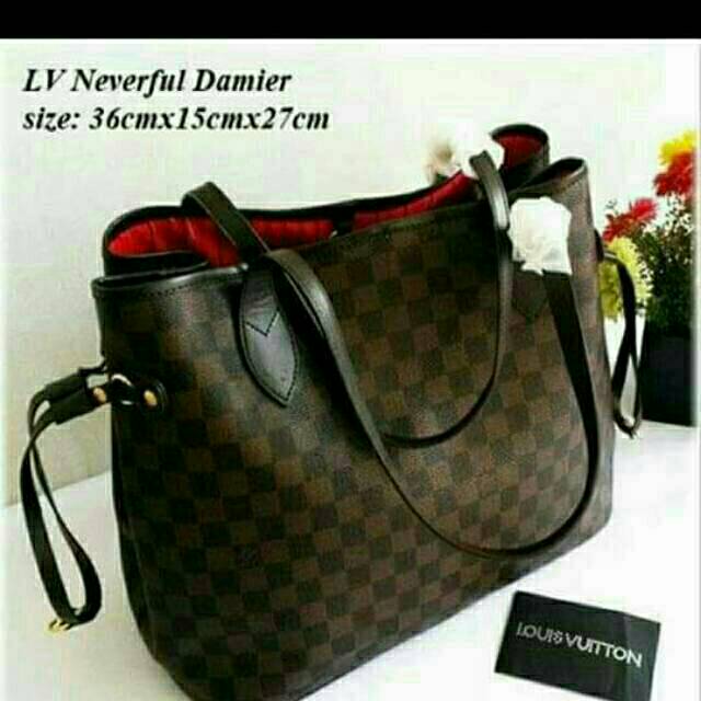 TAS REFELPUL JUMBO MOTIF DAMIER &amp; MONO