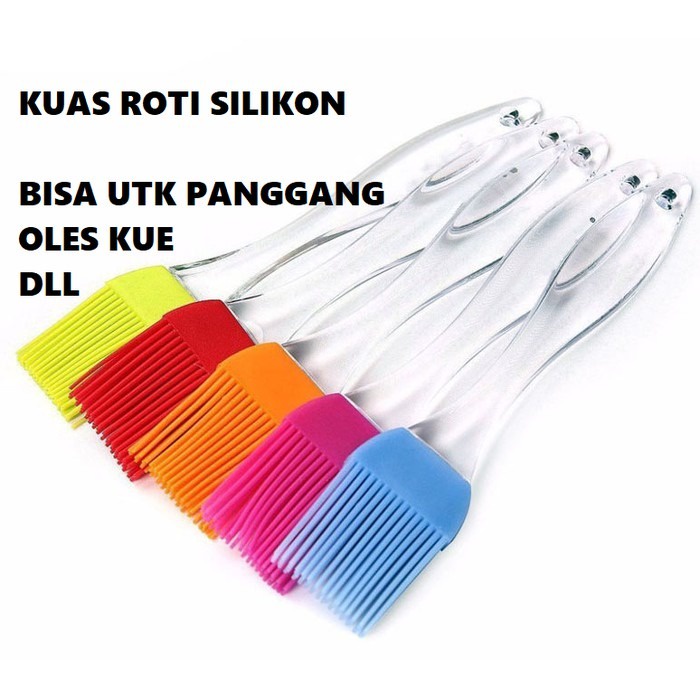 Ganom / Kuas Silikon / Kuas Multifungsi / Kuas Ganom Bening