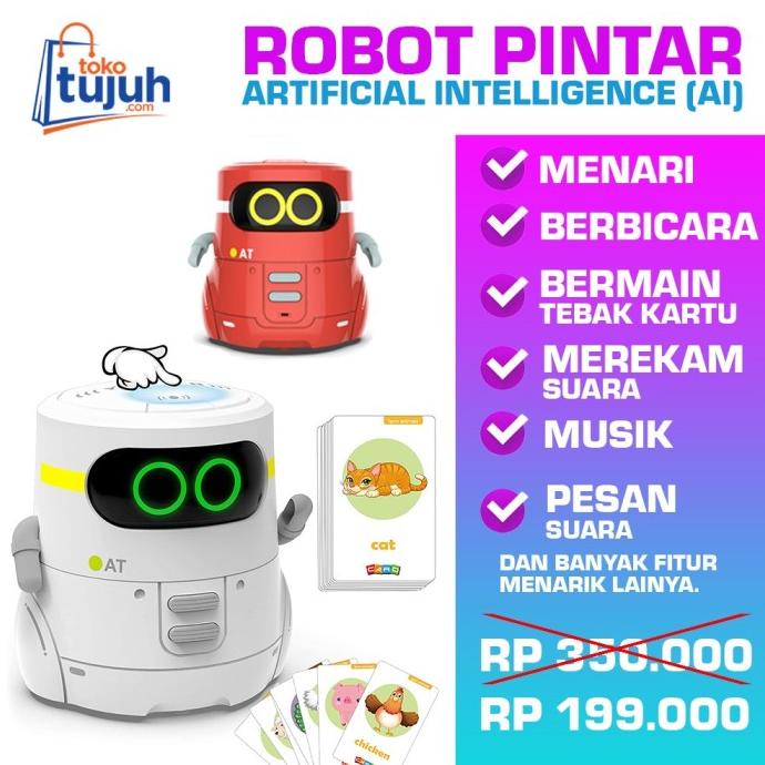 Mainan Anak Pintar Interaktif Robot Edukasi Bicara Toys For Kids