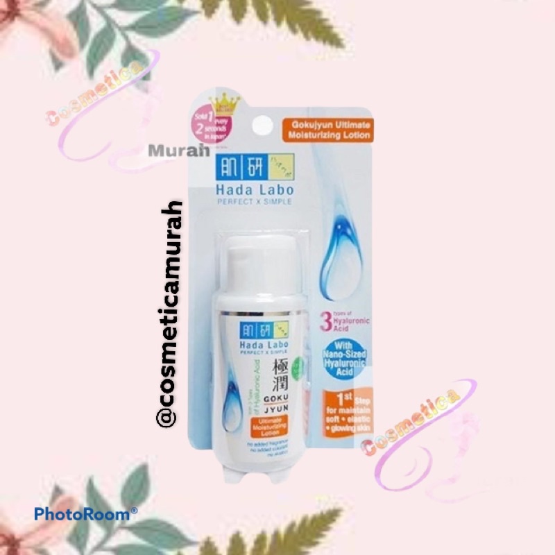 HARGA PROMO - hada labo gokujyun moisturizing lotion list orange - hada labo moisturizer