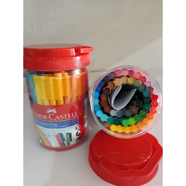 

Spidol / Coneector Pen Faber 50 colours