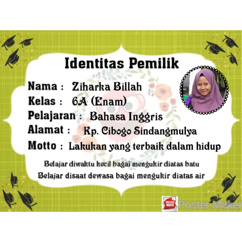 

STIKER LABEL BUKU PELAJARAN