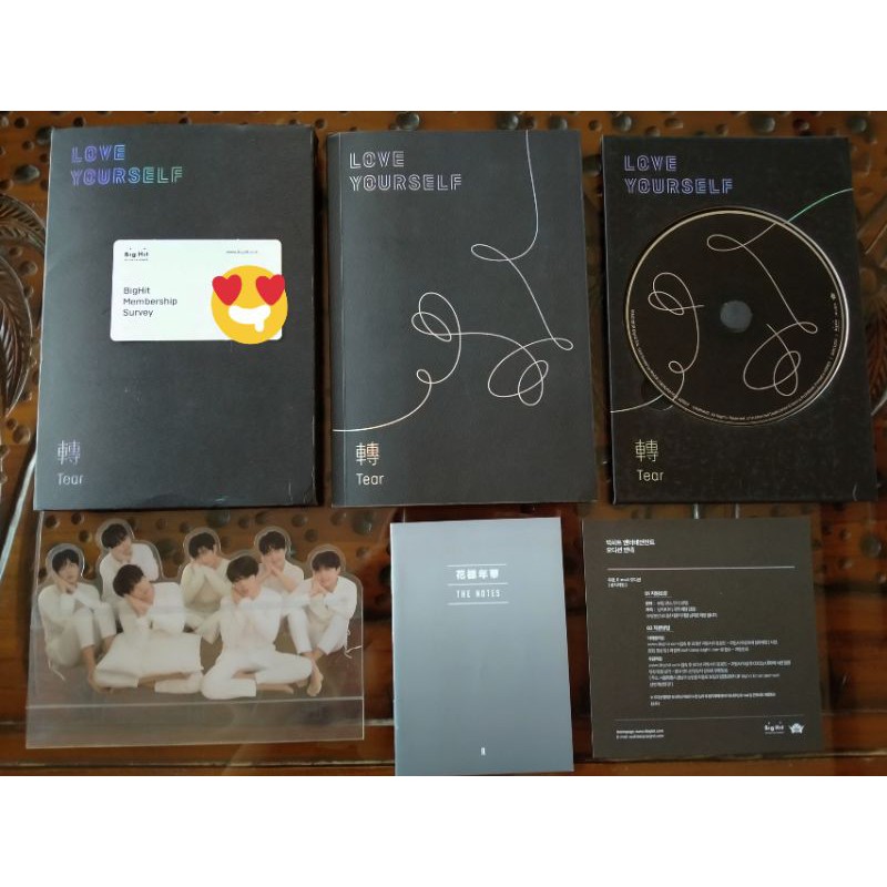 [BOOKED] ALBUM BTS TEAR R PC SUGA OFFICIAL
