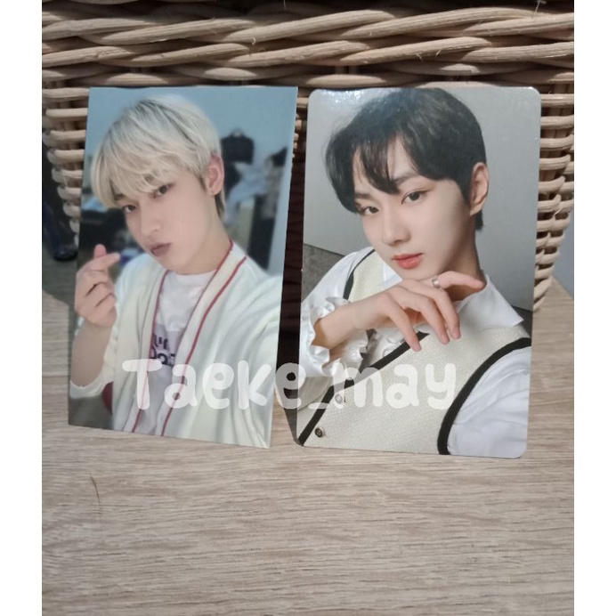 (BOOKED - ekapw41) Bundle PC Jungwon Dusk Dagu + Uni BDC Sunoo Enhypen