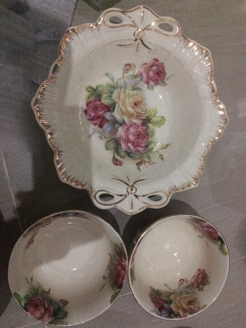 Mangkok 4.5 Rose Eropa Series Wh17233