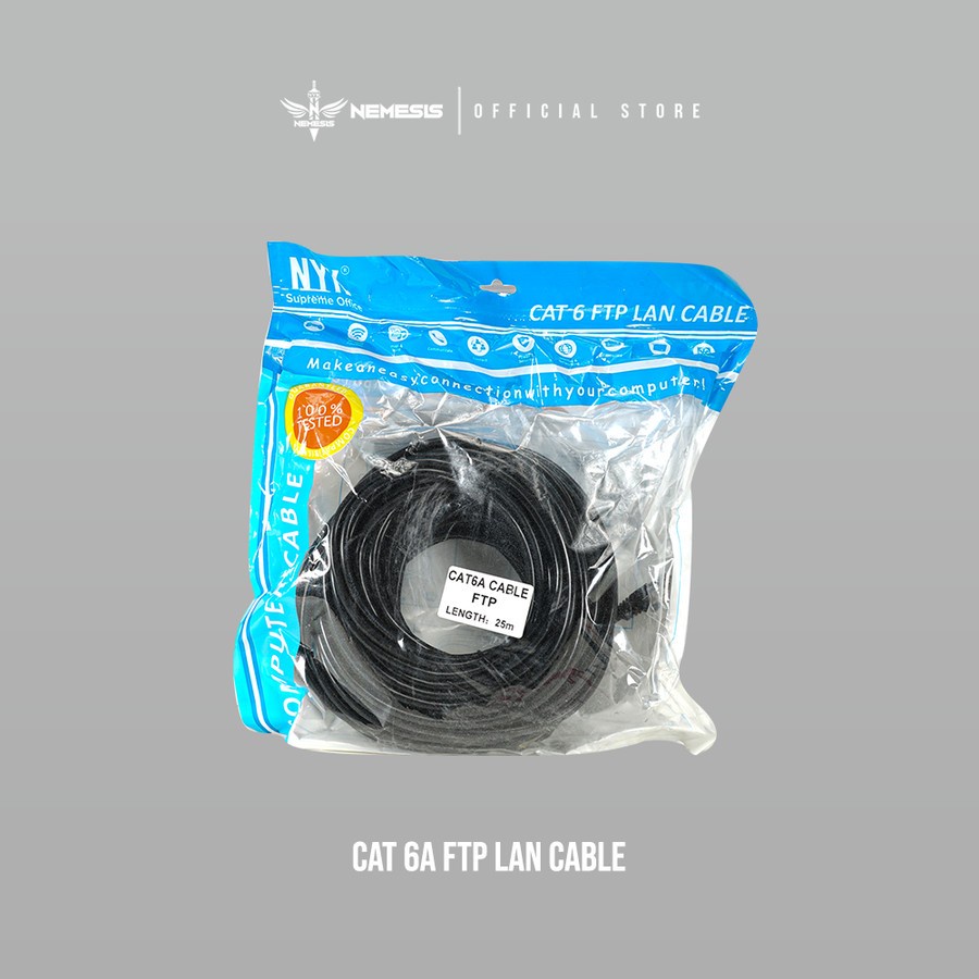 Kabel LAN NYK FTP Cat 6A (25 Meter)