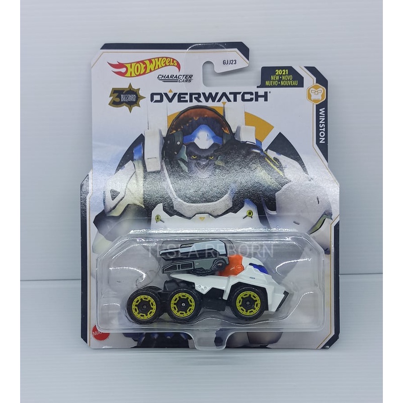 Hot Wheels Character Cars Overwatch Genji D.VA DVA Reaper Tracer Winston Soldier 76