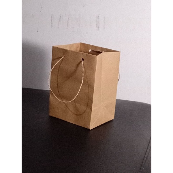 

paper bag coklat polos kecil jual per lusin