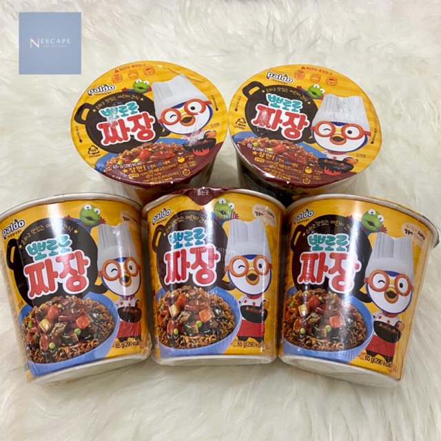 Pororo Jajangmyeon Noodle / Pororo Jjajang Cup Noodle