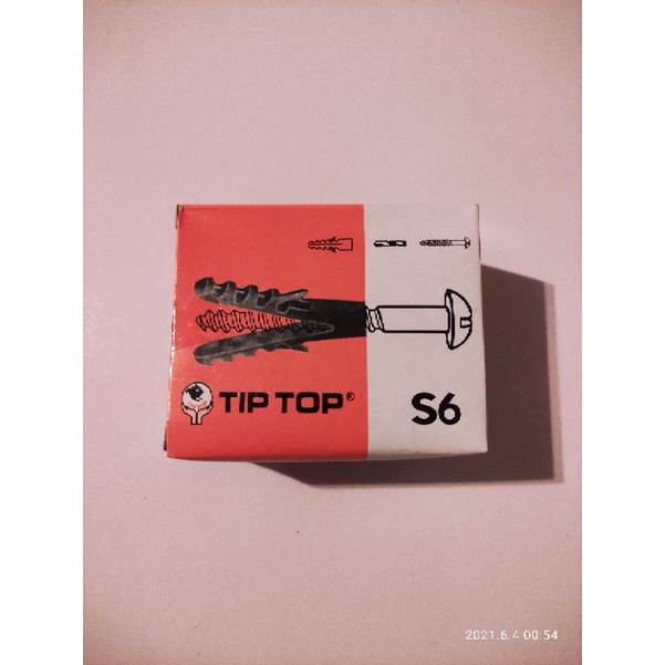 Angkur Dinding No 6/ Viser S6 Tip Top