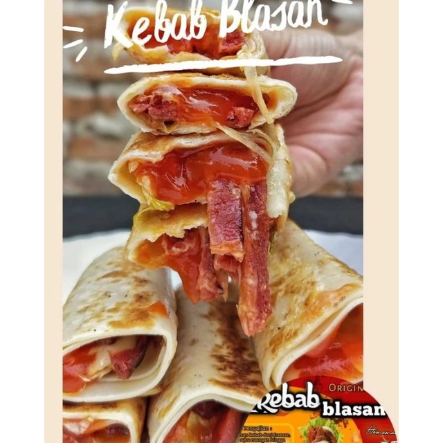 

KEBABBLASAN KEBAB DAGING SAPI ISIAN FULL 10 PCS KEBAB BLASAN