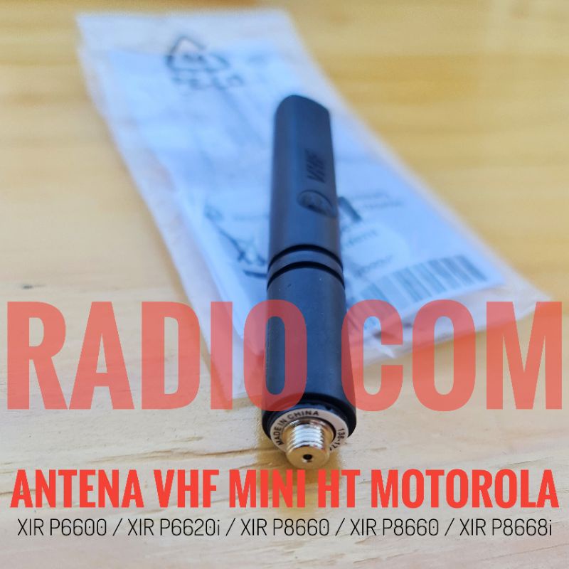 ANTENA ORI HT MOTOROLA XIR P6620i P6600 P8668i P8600 XIR P8620 VHF ORIGINAL 136 - 148 MHz ANTENAHT MOTOROLA DIGITAL