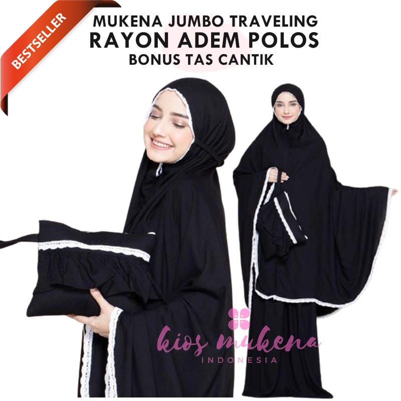 Mukena Dewasa Mukena Jumbo Mukena Traveling Super Adem Mukenah Jumbo Dewasa Mukena Polos Motif Renda
