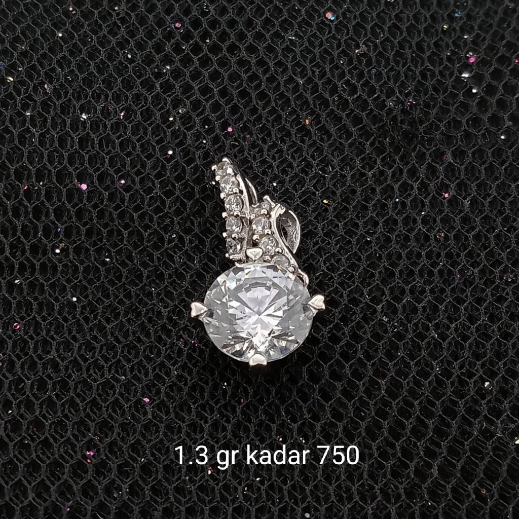 New Liontin Emas 17 K - 1.3 gr Kadar 750 - 1910