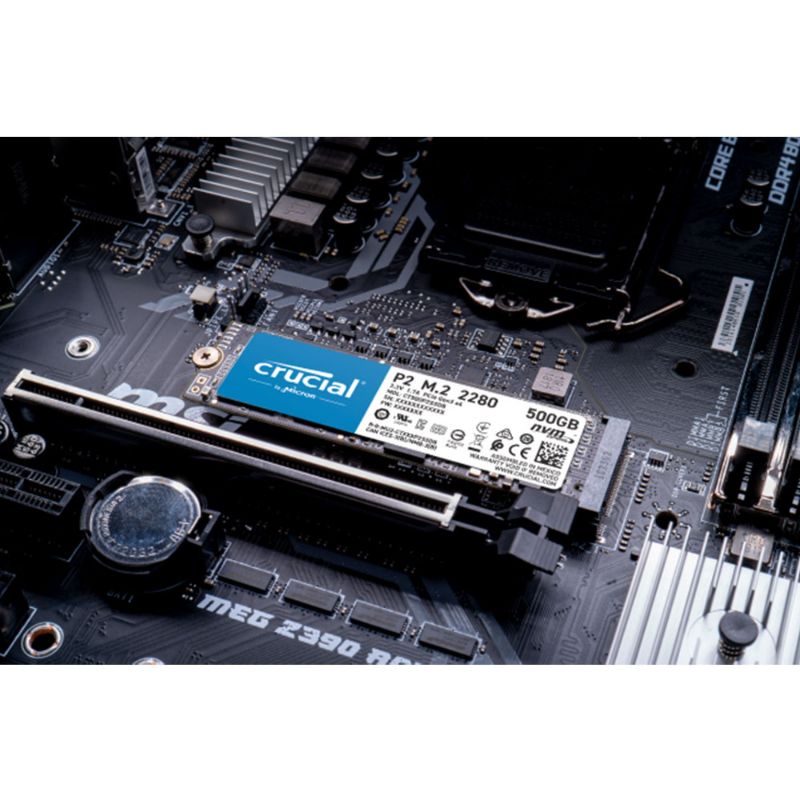 Crucial P2 SSD PCIe M.2 2280 500GB - CT500P2SSD8