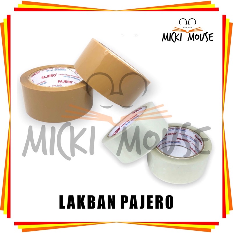 

Lakban OPP Tape / Lakban Bening PAJERO 90 yard 45mm