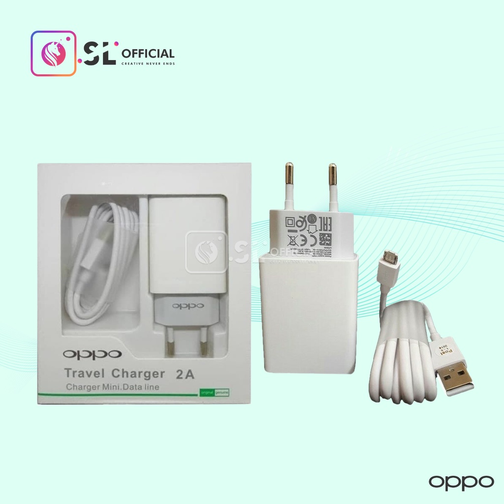 Charger OPPO Fast Charging Original Micro USB &amp; Type C