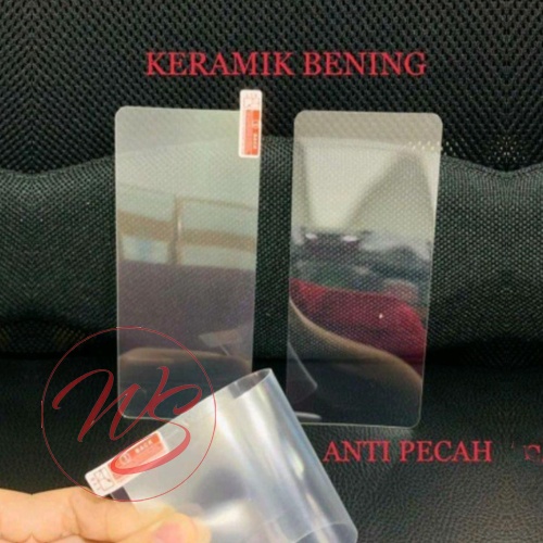 ANTI GORES KERAMIK BENING PLASTIK ANTI PECAH XIAOMI REDMI MI 9 9A 9C 9T 10 WS493