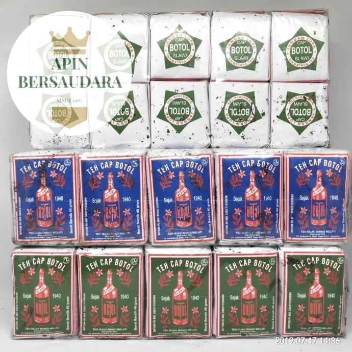 

Cod Aktif Teh Bubuk Cap Botol / Teh Bunga Melati Cap Botol 1 Pack (10Bks @40Gr) Terjamin Kode 1264