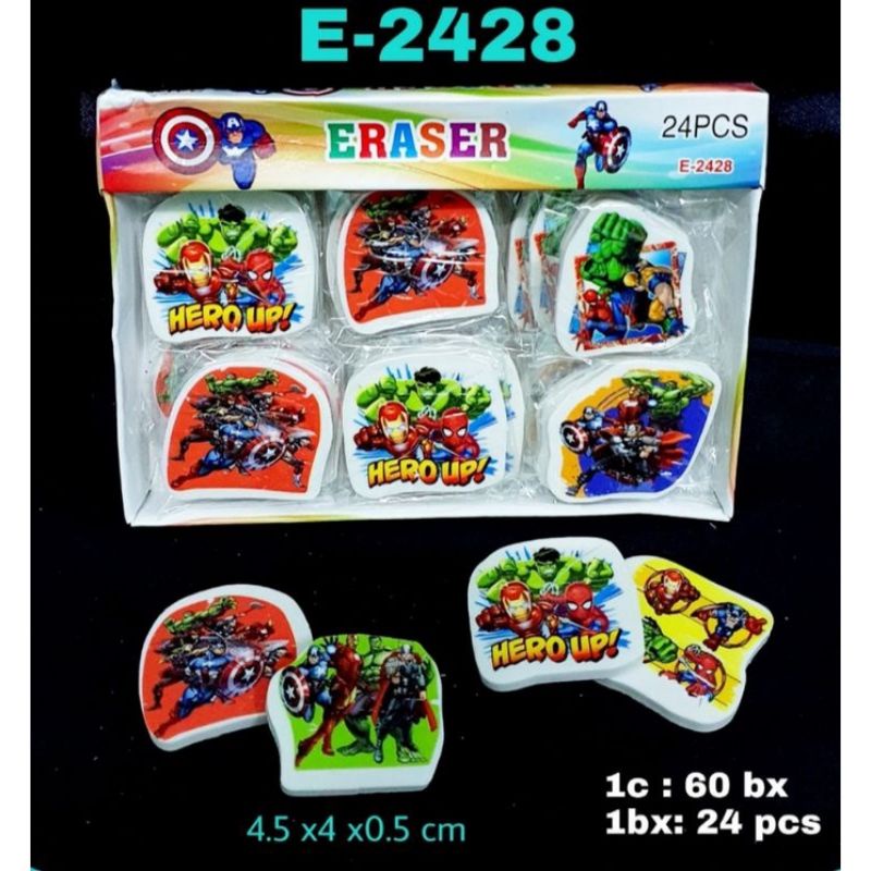 

Penghapus Fancy Avengers (24pcs)
