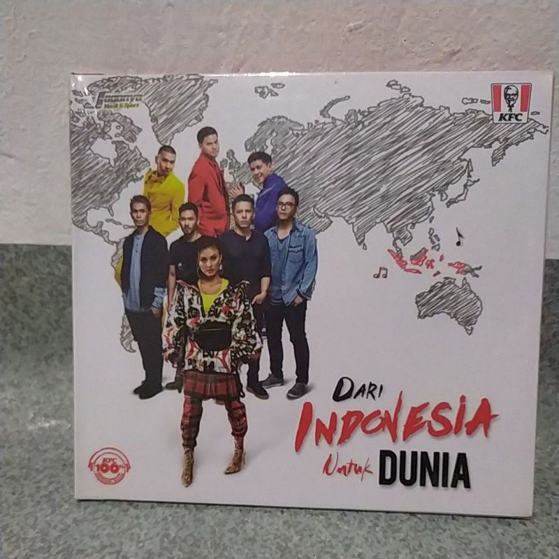 cd original KFC dari Indonesia untuk dunia