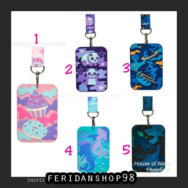 

FS982 NAME TAG & ID CARD HOLDER SMIGGLE NOW YOU ATK SEE ME BUS PASS LANYARD - GANTUNGAN SMIGGLE - NA