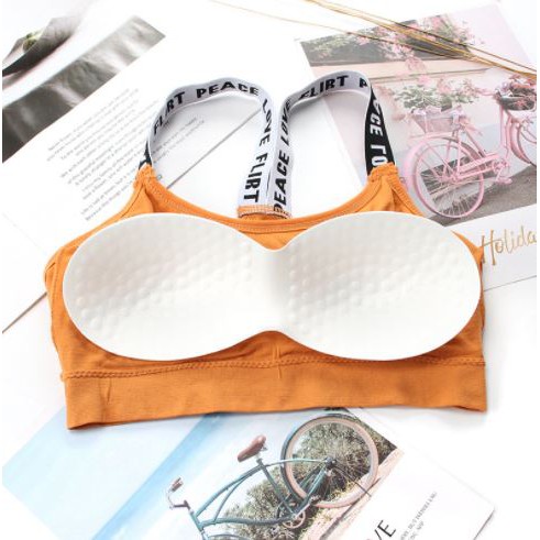 DODORY Sport Bra Bra Wanita Tanpa Kawat Pakaian Dalam Wanita Bra Yoga Bra Olahraga High Quality