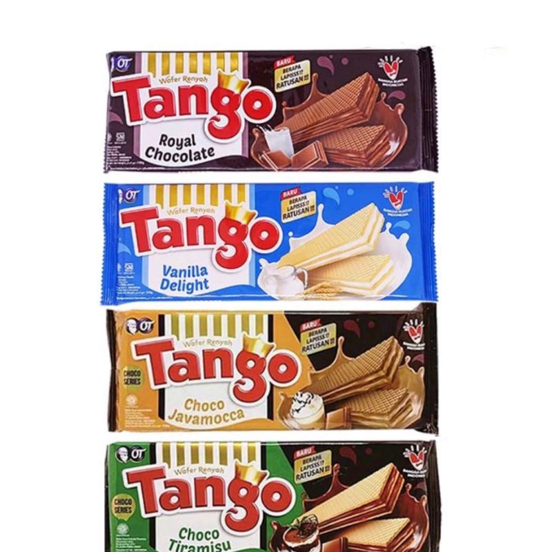 

Tango wafer varian rasa 130g