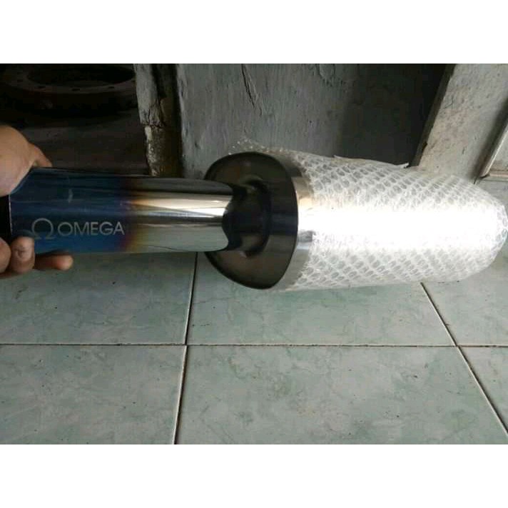 KNALPOT RACING OMEGA FOR JAZZ YARIS AVANZA XENIA BRIO GRANMAX LUXIO EKSPANDER KIJANG AGYA AYLA APV