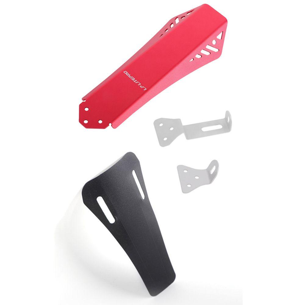 Lanfy Sepeda Mudguard Plastik 1pasang Bagian Sepeda Depan Belakang Mud Guard Spakbor Sepeda Adjustable