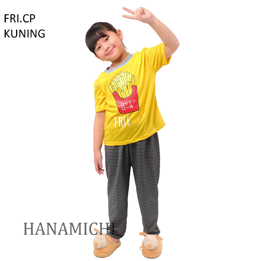 Hanamichi FRI.CP Baju Tidur Anak Lengan Pendek