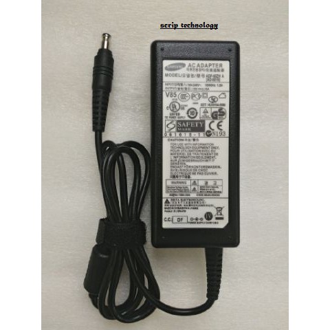 Adaptor / Charger Laptop Samsung 19v - 3.16a (Pin) Original 100%