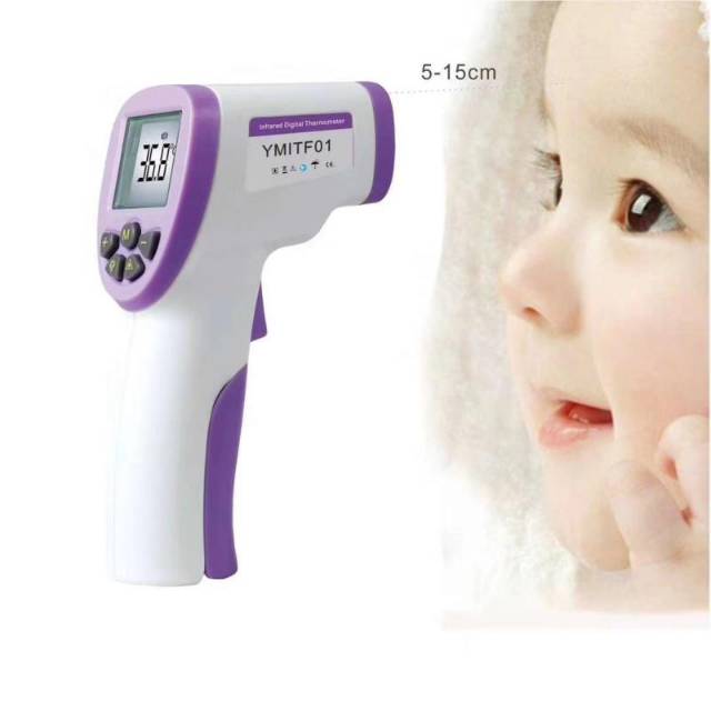 Thermometer infrared Gun - termometer digital virus corona suhu tubuhh