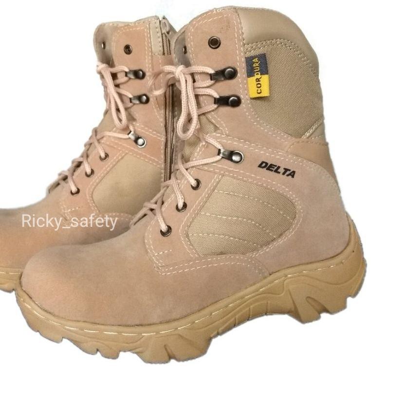 JMPC SEPATU DELTA SEPATU PRIA TACTICAL CREAM GURUN LARIS ««