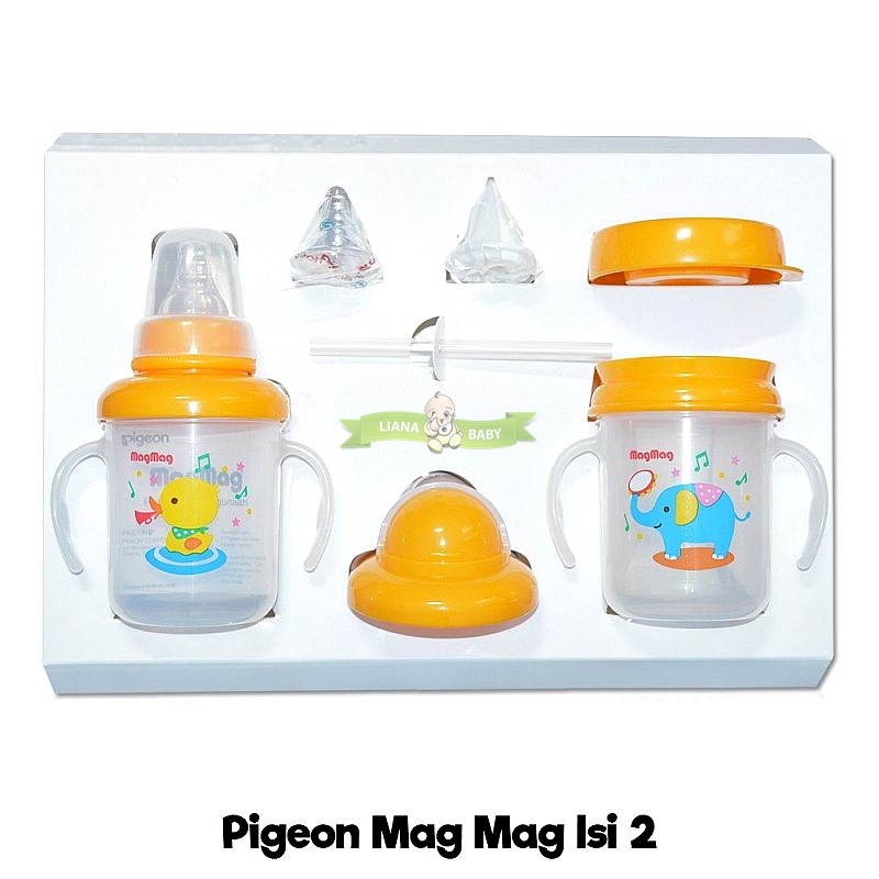 MAK211 PIGEON MAG MAG NEW TRAINING CUP SYSTEM ISI 2 GELAS 3M+