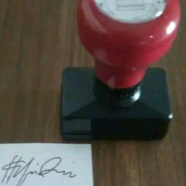 

Stempel Tanda Tangan