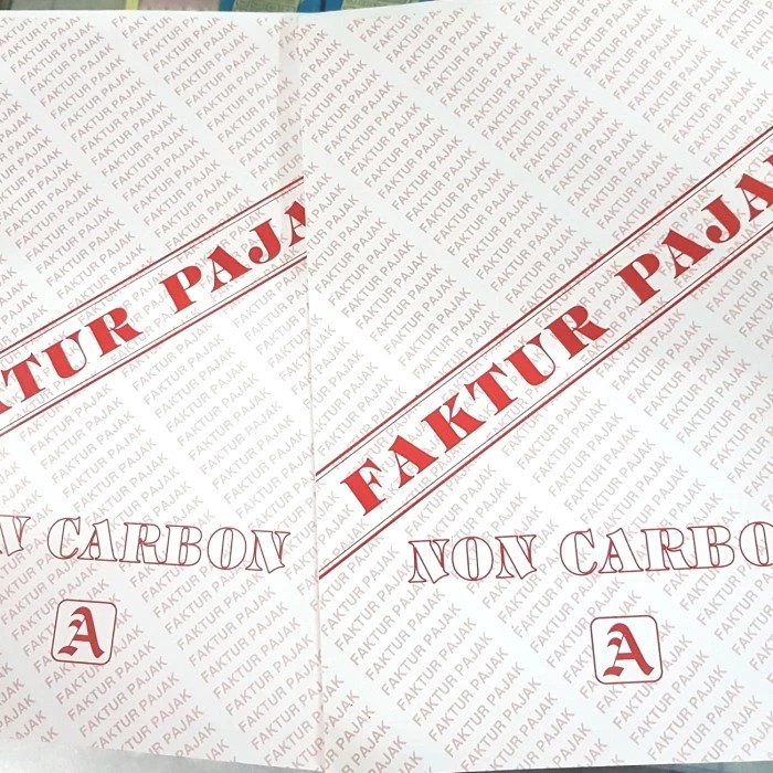 

Buku Faktur Pajak Non Karbon 2 Rangkap