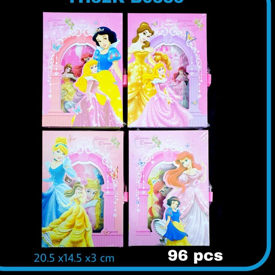 

[PRODUK QQV8C] Buku Diary Anak Kunci Gembok Uk. Kecil (T 16,5 cm x P 12,7 cm) GQS