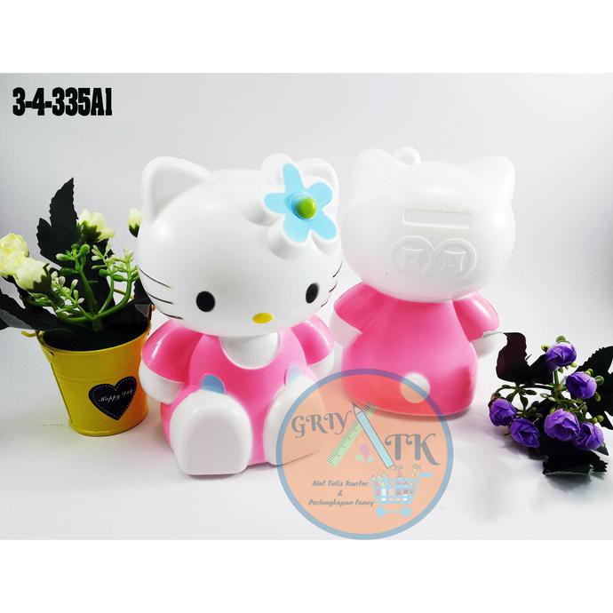 Ready...Ready...Ready...] Celengan Plastik Unik Lucu Karakter Hellokitty