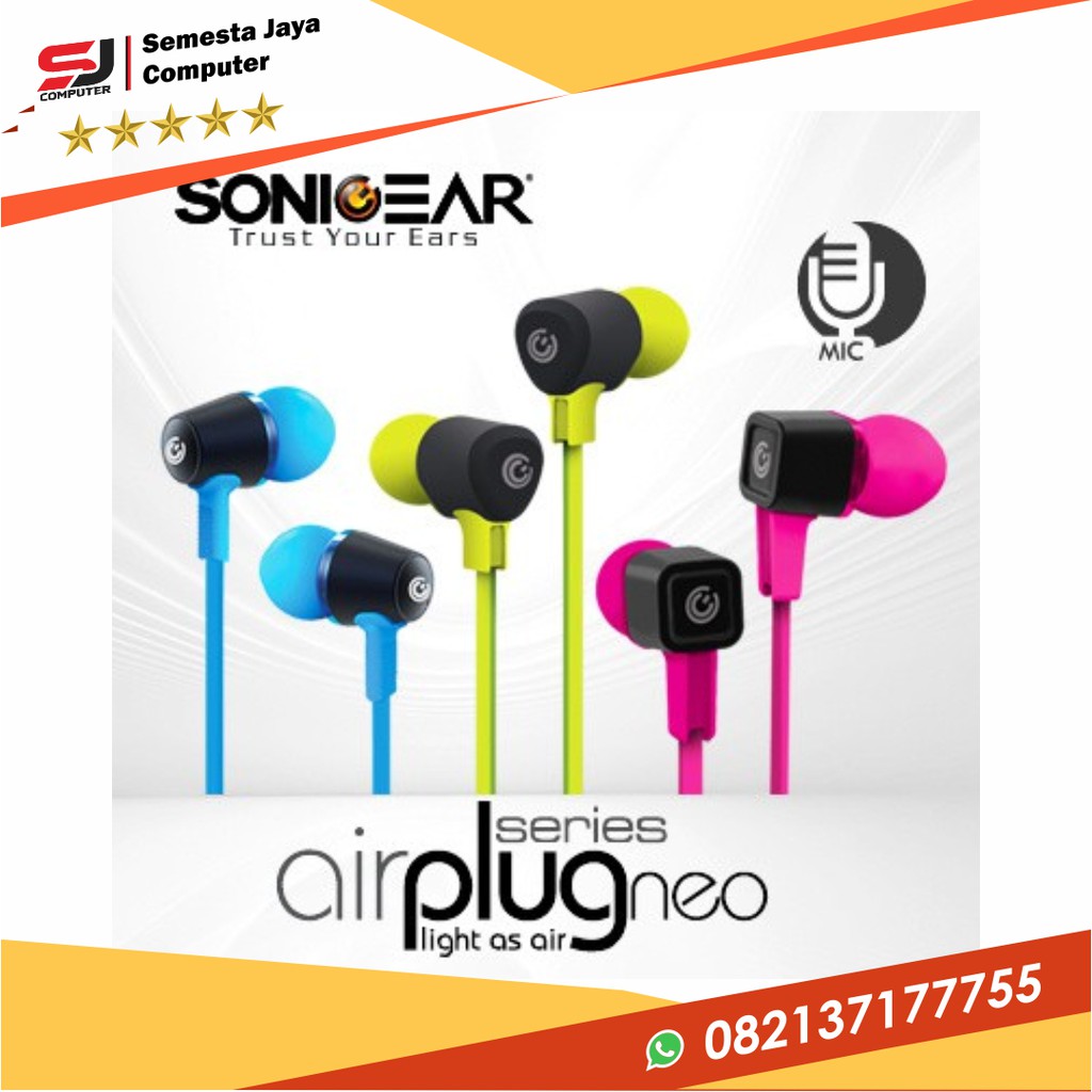 Earphone SonicGear Airplug 100 Neo