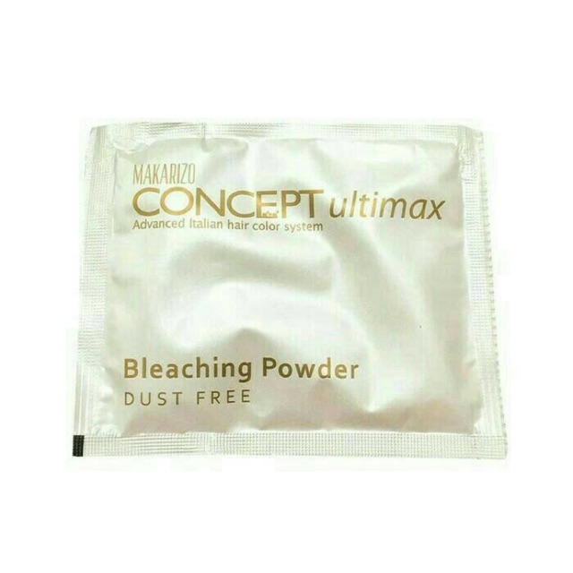  Makarizo  Concept Ultimax Bleaching  Powder Sachet Shopee 