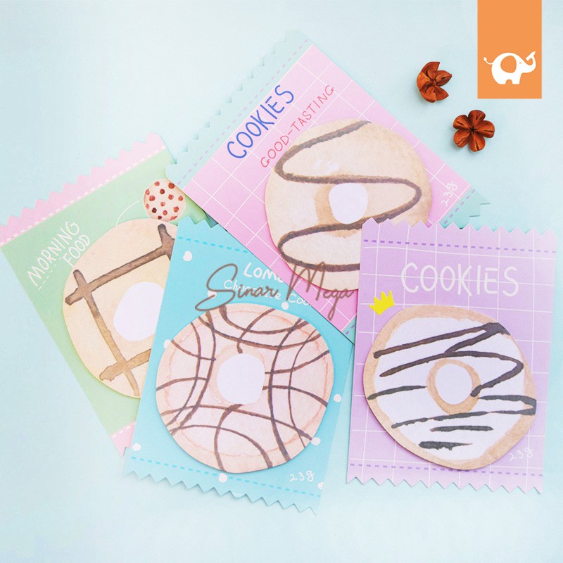 

Good Tasting Donut Sticky Notes / Memo Tempel Motif Donat Lucu Unik Murah