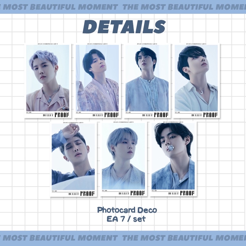 BTS PROOF WE ARE BULLETPROOF FANKIT PAKET LENGKAP BANGTAN ARMY PACK YET TO COME