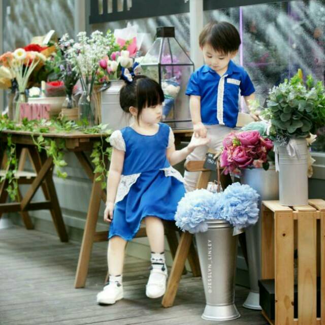 Ethnickidswear - J&J Baju Couple Boy and Girl / Baju Pesta / Baju Natal / Dress Natal / Seragam Nata