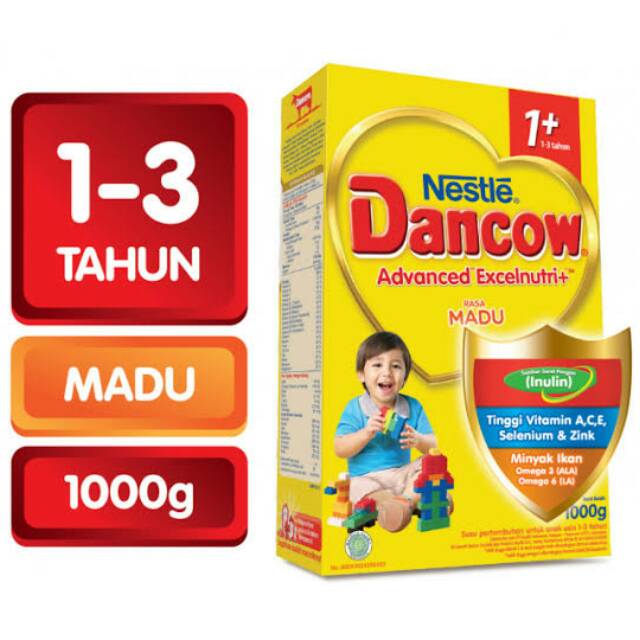 

Dancow 1+ 3+ 5+ 1000g & 750g vanila madu