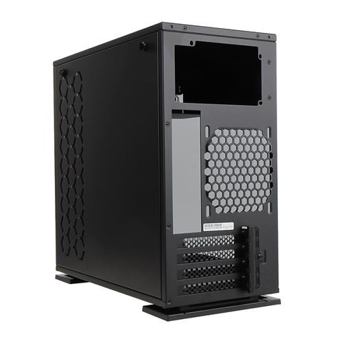 Casing Komputer INWIN 301C BLACK -with Front USB 3.1 Gen 2 Type-C