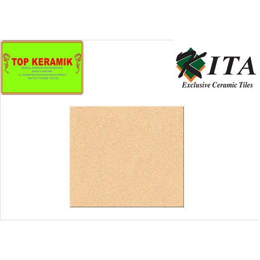 Keramik Lantai Kita 40x40 Oscar M. Beige Kw 1