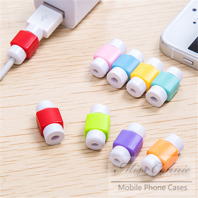 5pcs Pelindung Kabel Data / Charger USB untuk iPhone / Samsung / Oppo / Vivo / Xiaomi